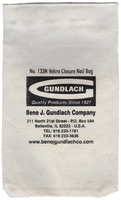 NATURAL NAIL BAG WITH VELCRO CLOSURE, Primary Image