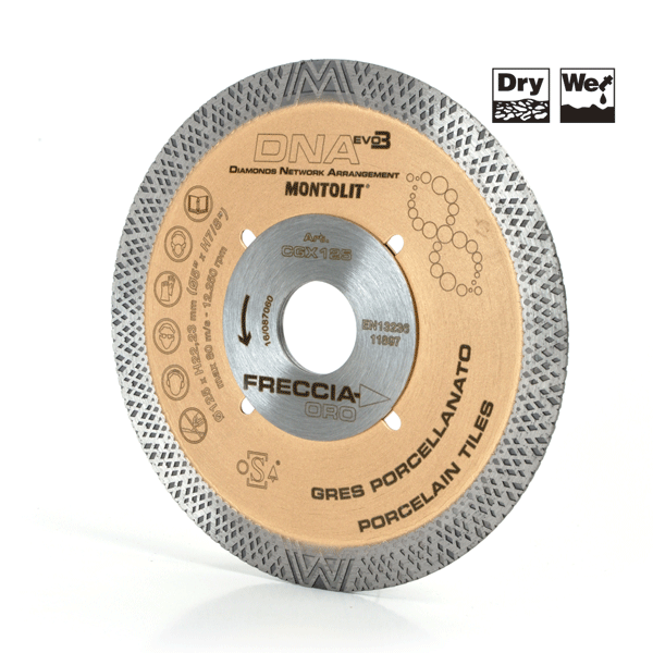 5" GOLD LINE FRECCIA CONTINUOUS RIM BLADE, Primary Image