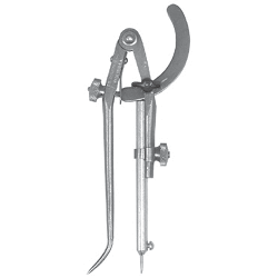 6" BENT LEG DIVIDERS, Primary Image