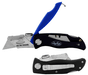 LOCK-BACK BLACK UTILITY KNIFE WITH BLADE STORAGE, Primary Image