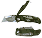 LOCK-BACK CAMO UTILITY KNIFE WITH BLADE STORAGE, Primary Image