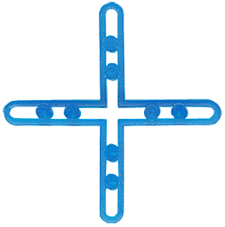 1/8"+ HOLLOW SPACERS (500/PK), Primary Image
