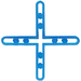 1/8"+ HOLLOW SPACERS (500/PK), Primary Image