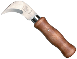 CARPET TUCKING KNIFE, HARDWOOD HANDLE, Primary Image