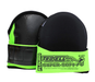 SUPER-SOFT XL FLORESCENT GREEN KNEE PADS, Alternate Image