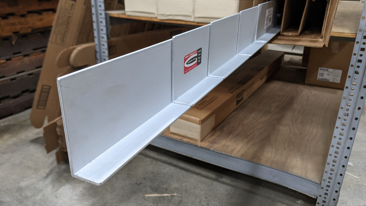 ALUMINUM STRAIGHT EDGES, ANGLE STYLE (5/SET), Alternate Image
