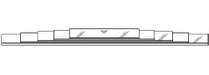 ALUMINUM STRAIGHT EDGES, ANGLE STYLE (5/SET), Primary Image