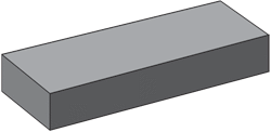 80 GRIT BLACK RUB BRICK, Primary Image
