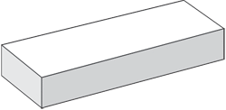 80 GRIT WHITE RUB BRICK, Primary Image