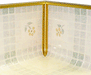 GOLD INSIDE CORNER (25/BAG), Primary Image