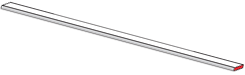 8' ALUMINUM STRAIGHT EDGE, BOX END, Primary Image
