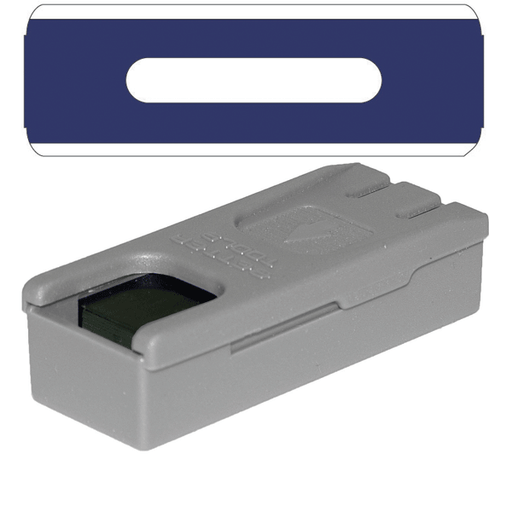 ROUND CORNER SLOTTED RAZOR BLADES (20/PACK), Primary Image