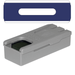 ROUND CORNER SLOTTED RAZOR BLADES (20/PACK), Primary Image