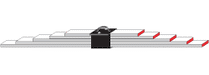 ALUMINUM STRAIGHT EDGES, BOX STYLE (5/SET), Primary Image