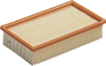 CELLULOSE FLAT PLATED CARTRIDGE FILTER, Primary Image