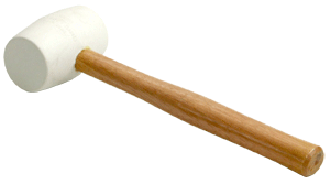 WHITE RUBBER MALLET, Primary Image