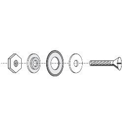 CARBIDE SCORING WHEEL, Primary Image