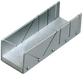 MITER BOX W/NONSKID RUBBER BASE, Primary Image
