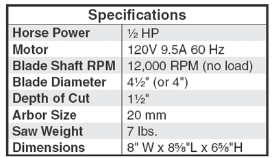 TILE SAW KIT, Alternate Image