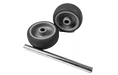 WHEELS (2) & AXLE FOR MONTOLIT 125P3, 155P3, Primary Image