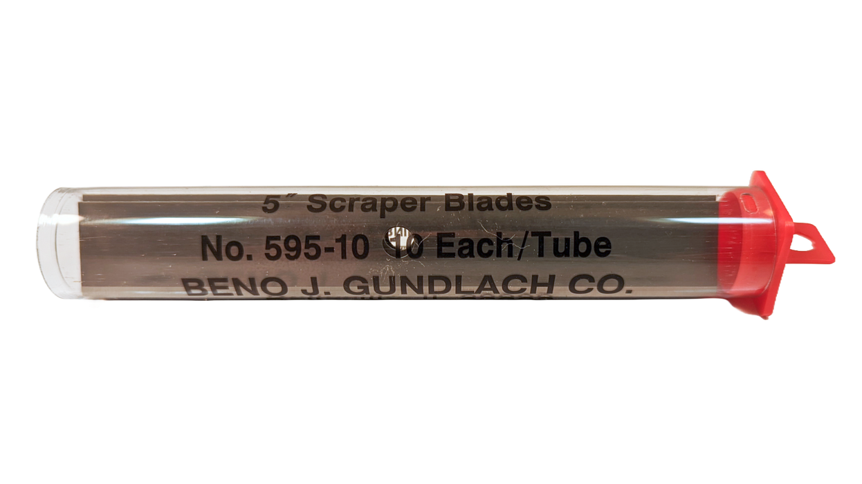 5" SCRAPER BLADES (10/TUBE), Primary Image