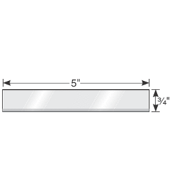 5" SCRAPER BLADES (50/BOX), Primary Image