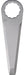 3" LONG TRAPEZOID DEEP JOINT CAULK BLADE 5/PK (63903116011), Primary Image