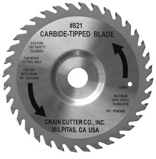 CARBIDE TIPPED STEEL BLADE, 6-1/2", Primary Image