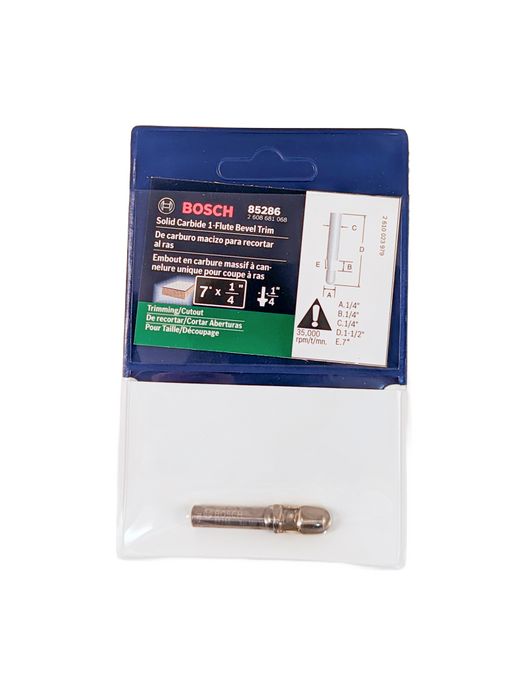 SOLID CARBIDE ROUTER BIT, Alternate Image