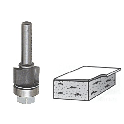 CARBIDE TIPPED ROUTER BIT (FLUSH TRIM BIT), Alternate Image 2