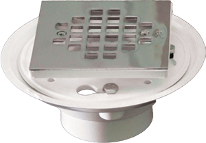 SQUARE SCREW-ON FLOOR DRAIN, Primary Image