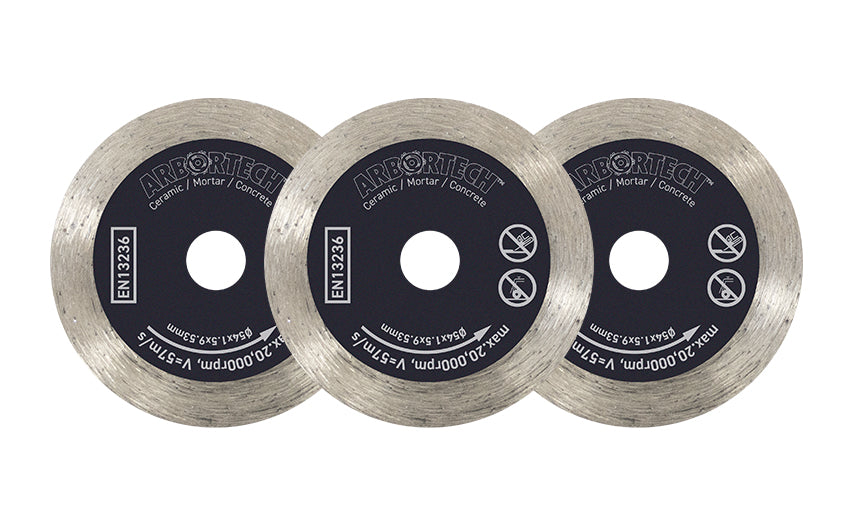 54 MM X 1.5 MM DIAMOND DISC (3/PK)