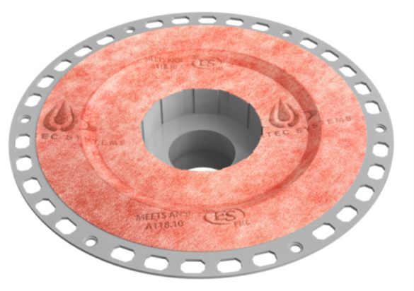 VAPORTEC BONDED DRAIN FLANGE WITH HEIGHT SPACER KIT