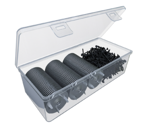 VAPORTEC SCREWS & WASHERS (100/PK)