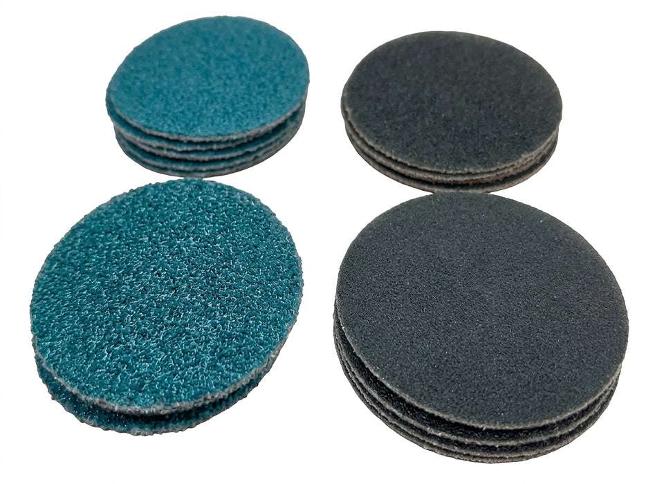 2" (50MM) MINI SANDING DISCS-40,60,80,100 GRIT (20/PK)