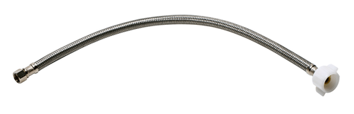 20" FLUIDMASTER BRAIDED STEEL TOILET HOSE, Primary Image