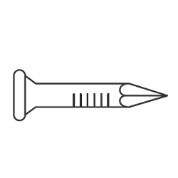 11/16" LONG, CONCRETE NAILS (50 LB CTN), Primary Image