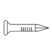 11/16" LONG, CONCRETE NAILS (50 LB CTN), Primary Image