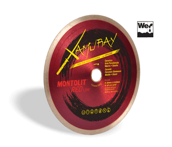 12" RED LINE XAMURAY CONTINUOUS RIM BLADE, Primary Image