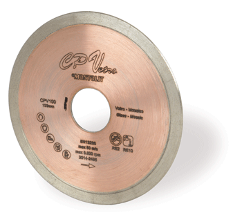4" SILVER LINE GLASS TILE CONTINUOUS RIM BLADE, Primary Image
