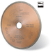 7" SILVER LINE GLASS TILE CONTINUOUS RIM BLADE, Primary Image