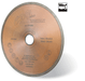 8" SILVER LINE GLASS TILE CONTINUOUS RIM BLADE, Primary Image