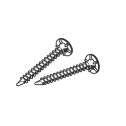 1-5/8" CEMENT BOARD WOOD SCREWS (150/BOX), Primary Image
