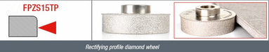 15 MM RECTIFYING DIAMOND WHEEL, Alternate Image 4