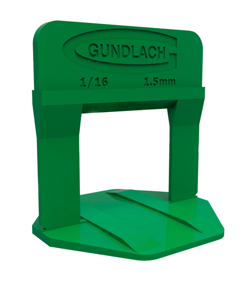 1/16" GREEN GLS LEVELER (250/BG), Primary Image