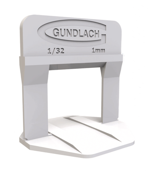 1/32" WHITE GLS LEVELER (250/BG), Primary Image