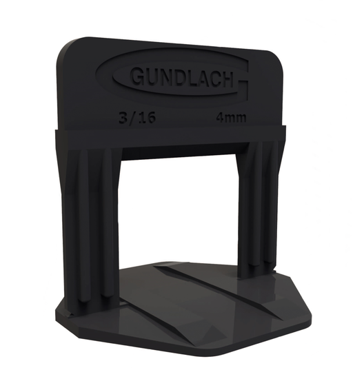 3/16" BLACK GLS LEVELER (250/BG), Primary Image