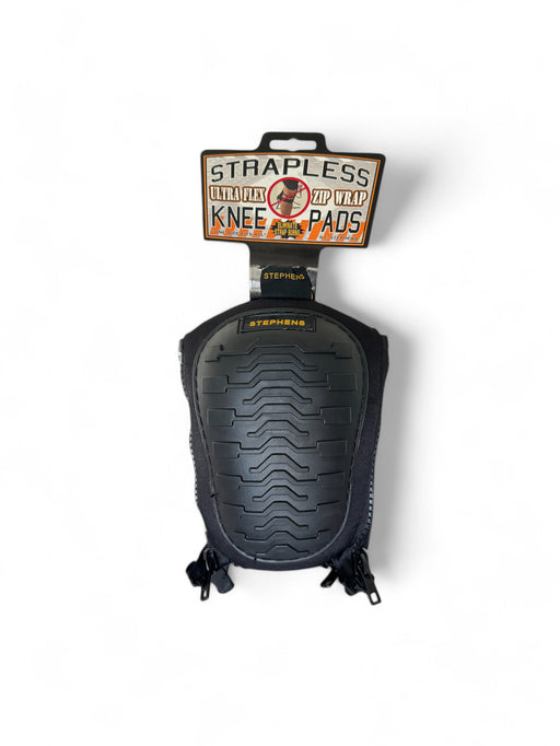 BLACK SOFT SHELL ZIPPER WRAP KNEE PADS, Primary Image
