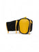 CAUTION YELLOW SOFT SHELL ZIPPER WRAP KNEE PADS, Alternate Image