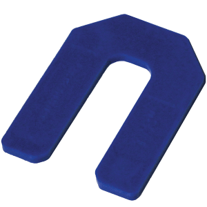 1/8" BLUE HORSESHOE TILE SPACERS (500/BOX), Primary Image